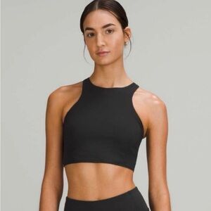 Lululemon Mesh Back Train Sports Bra Black size 6